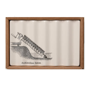 Soap Dish with Archimedean Screw