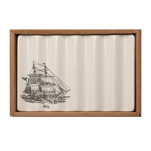 Soap Dish with Brig