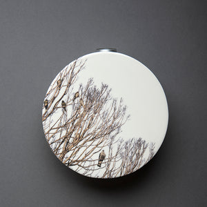Fig Birds Wall Vase 3
