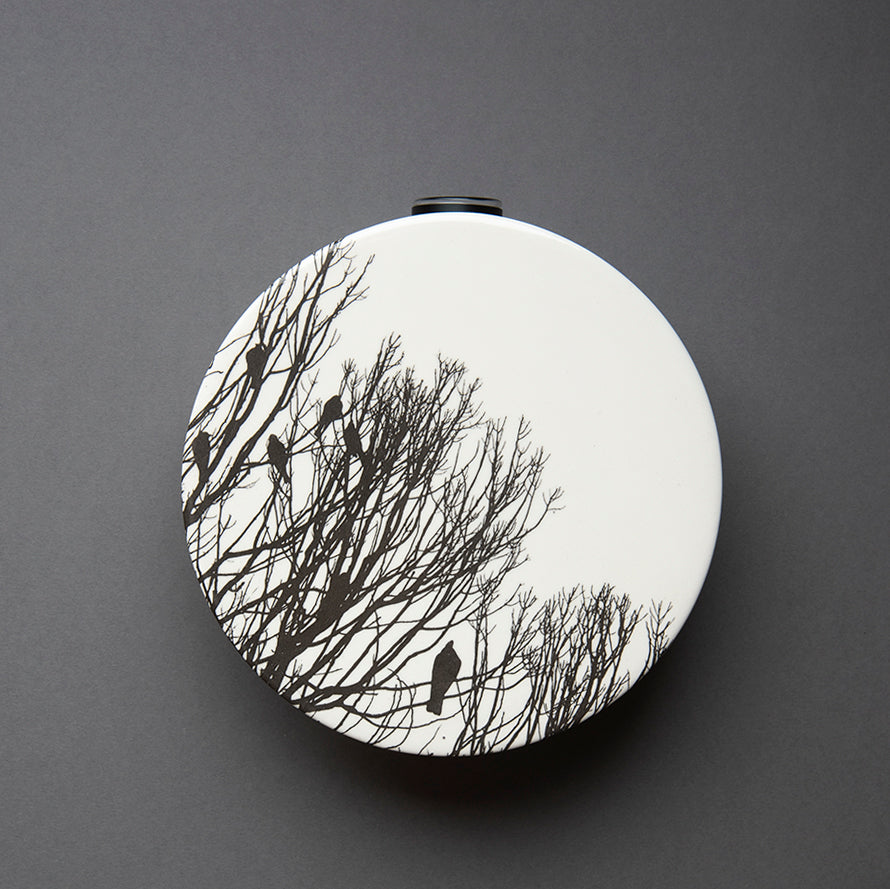 Fig Birds Wall Vase 2
