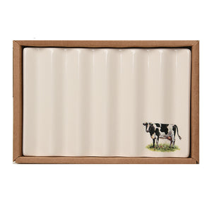 Soap Dish with Cow