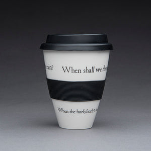 Porcelain Travel Cup - Macbeth