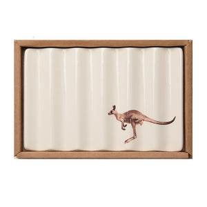 Soap Dish with Kangaroo