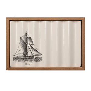 Soap Dish with Sloop