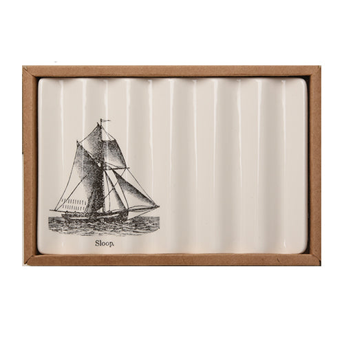 Soap Dish with Sloop