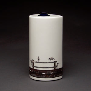 Sacred Ibis Table Vase