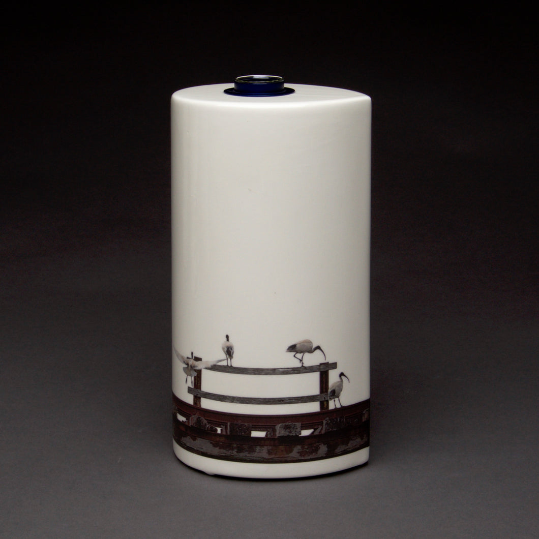 Sacred Ibis Table Vase