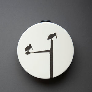Brunswick Heads Pelicans Wall Vase 1