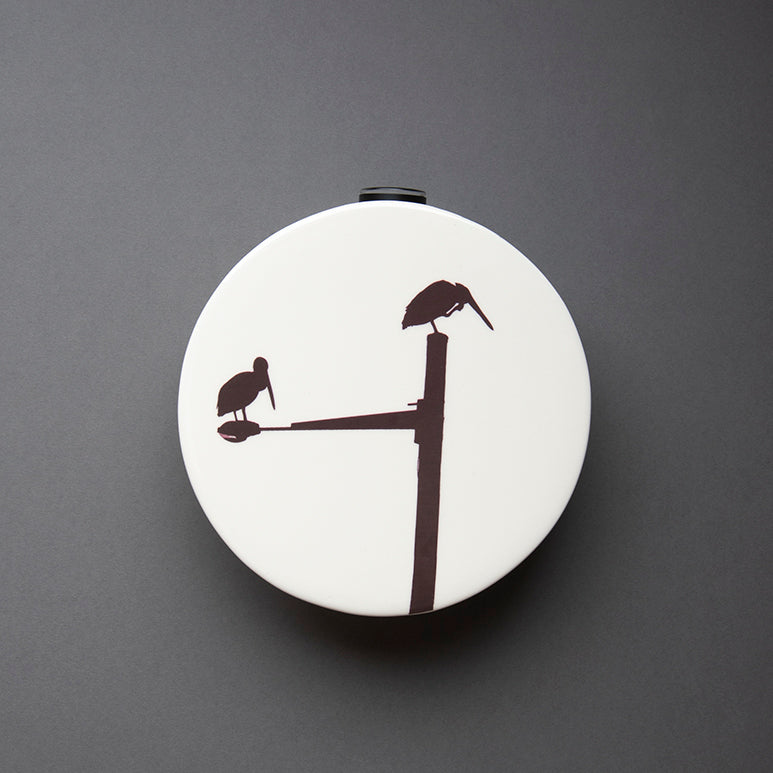 Brunswick Heads Pelicans Wall Vase 2