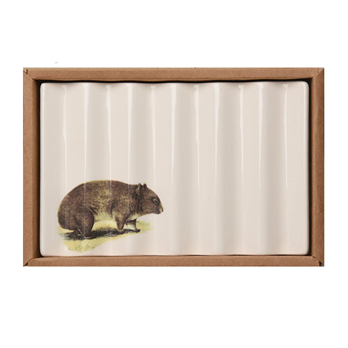 Soap Dish with Wombat